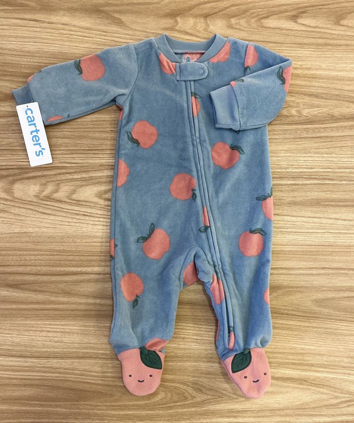Pijama enterizo manzanas