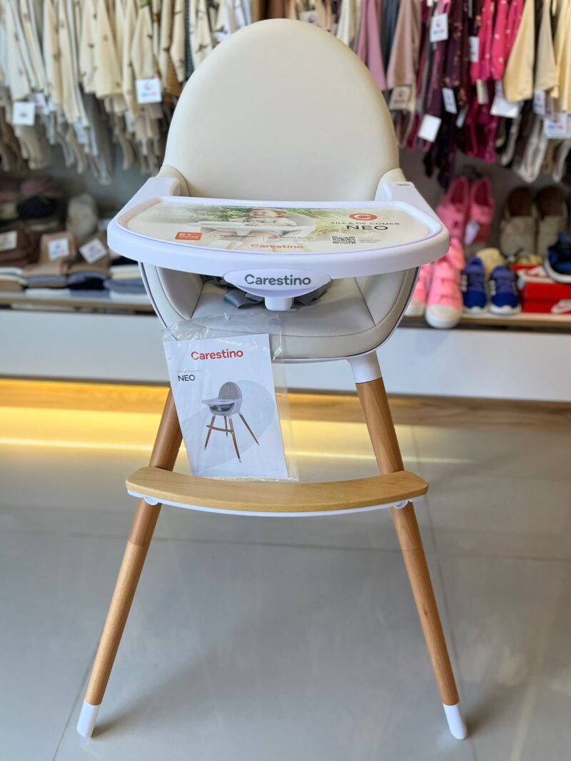 Silla Comedor de bebé Neo Beige Carestino
