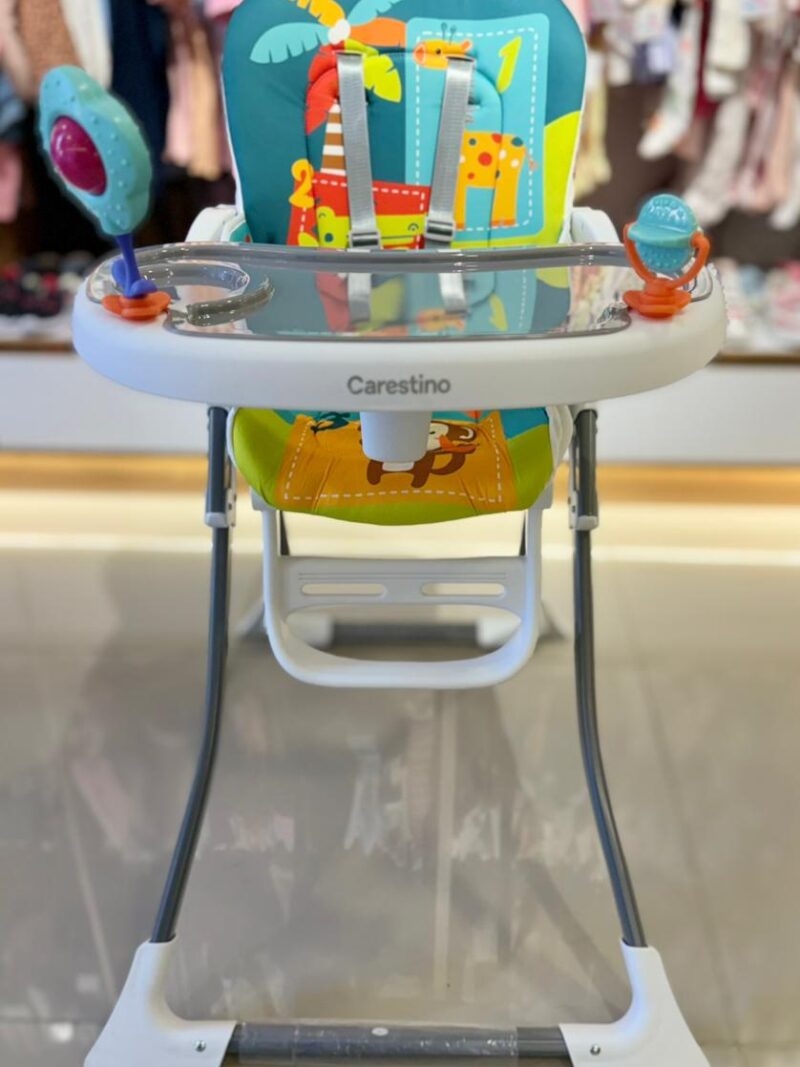 Silla Comedor para bebé RIO Azul Carestino