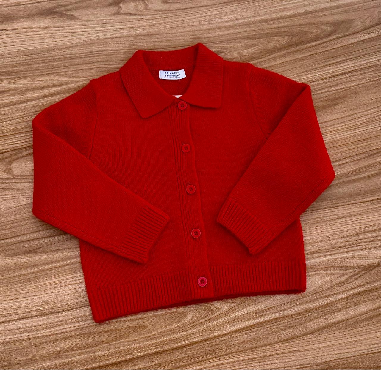 BUZO TEJIDO ROJO