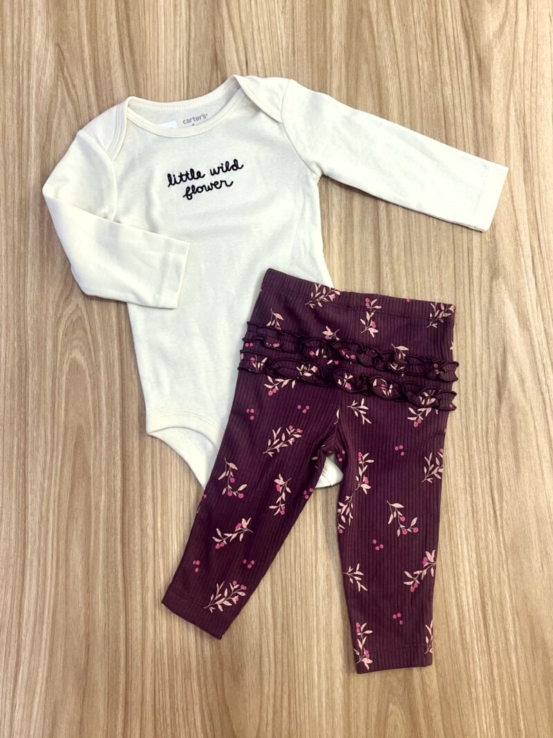 Conjunto Little Wild Flower Carter´s