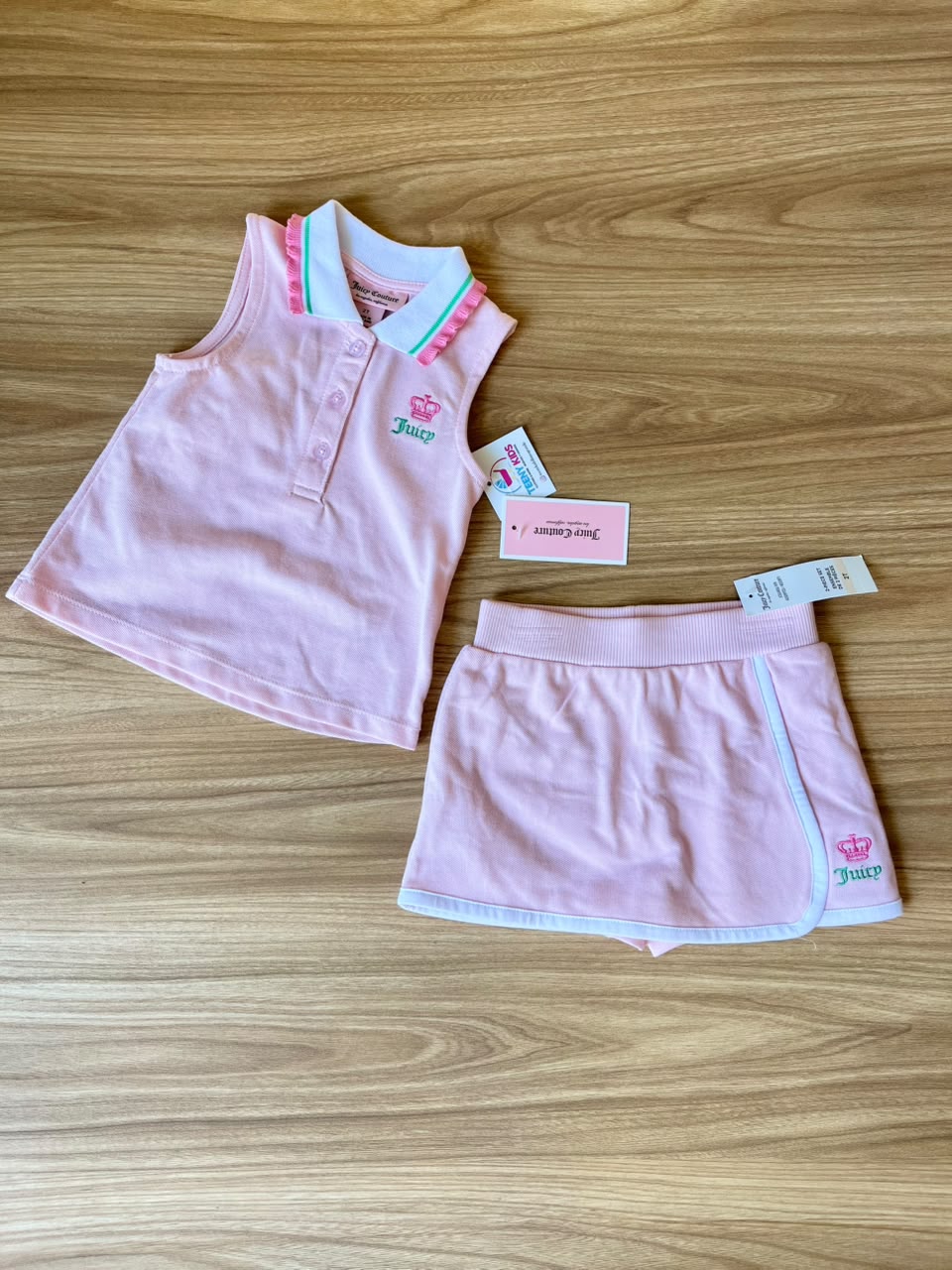 Conjunto rosadado deportivo
