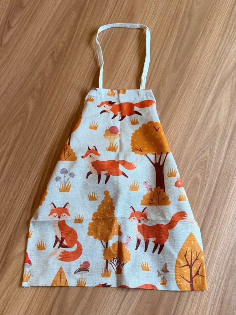 Delantal Zorritos Beige