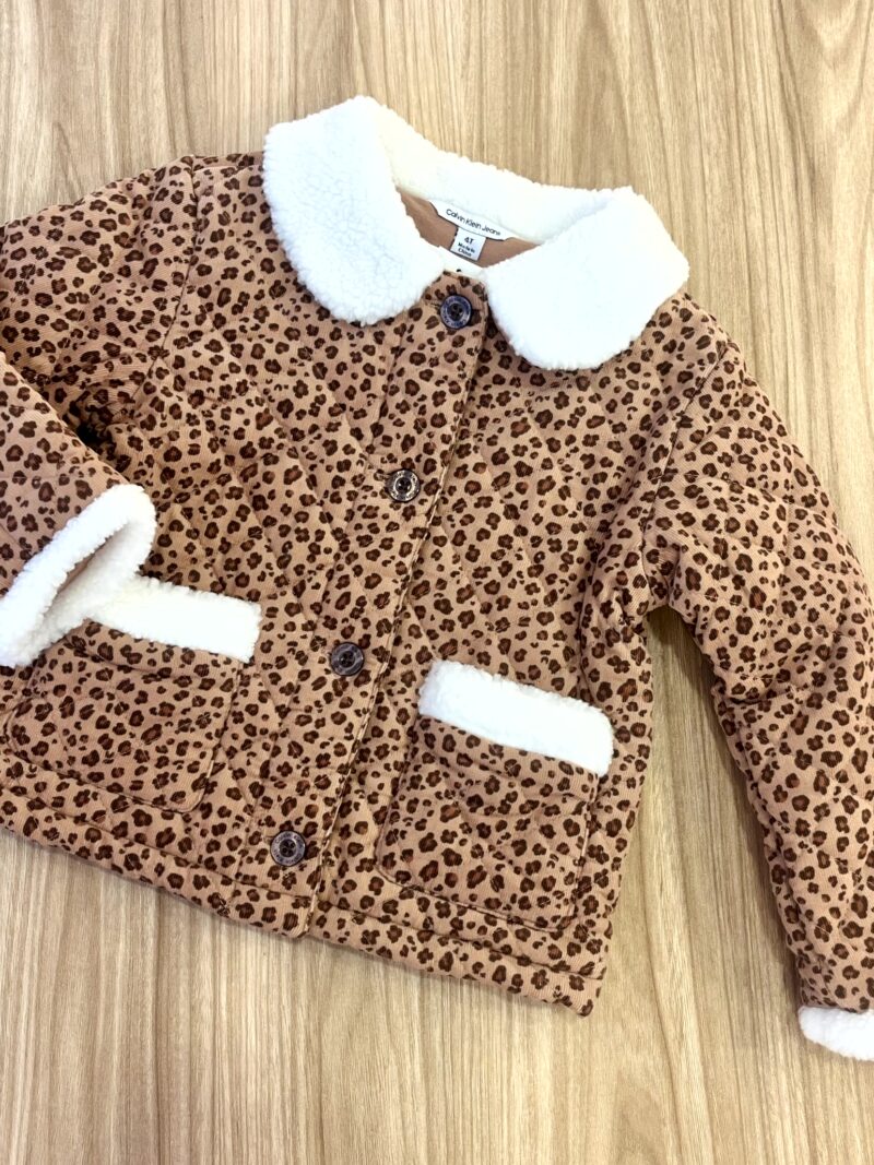 Chaqueta Animal Print Calvin Klein