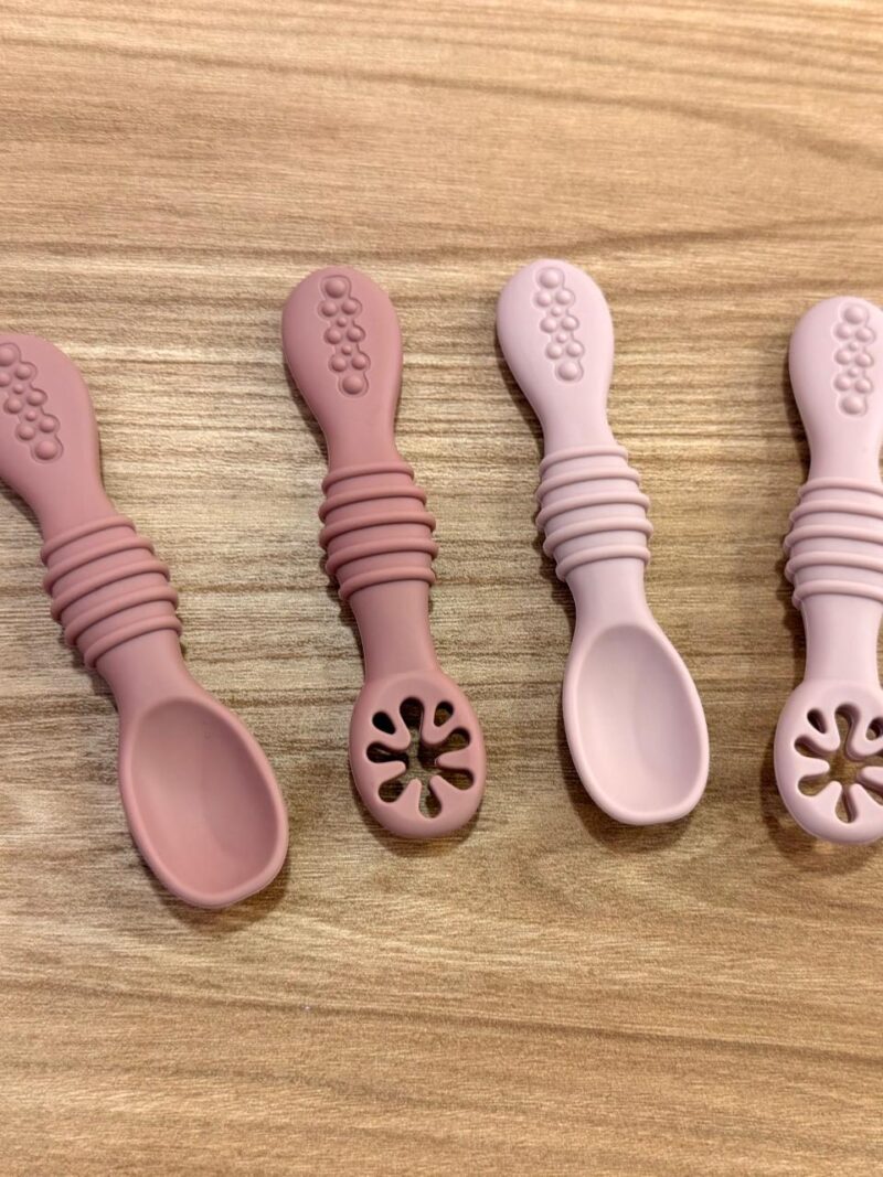Set x 4 Cucharas Estimulación Rosadas