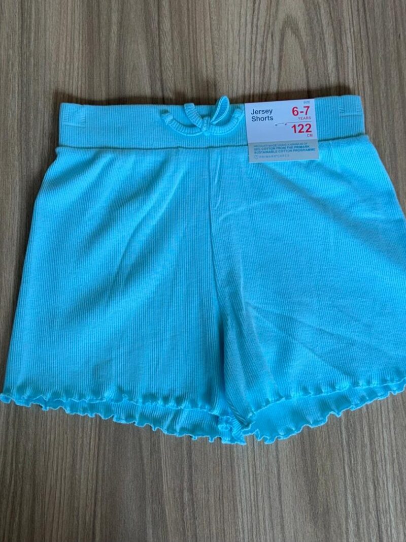 Shorts Azules Rib