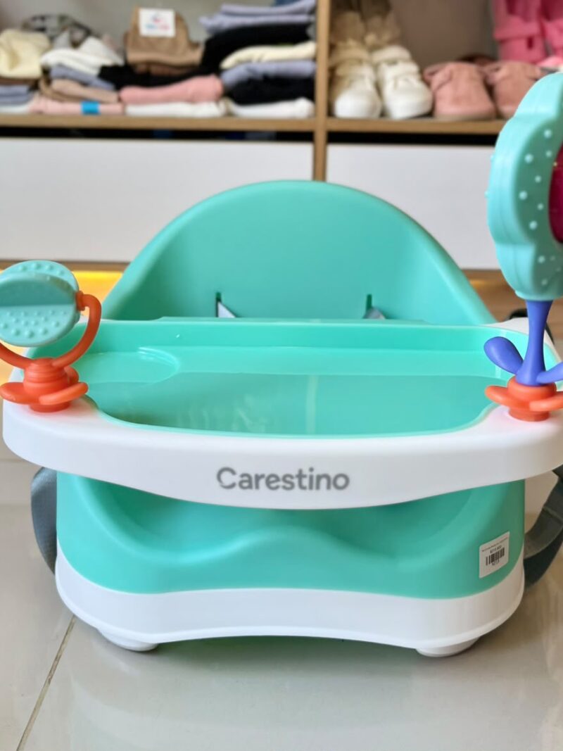 Silla Comedor Booster New verde agua Carestino