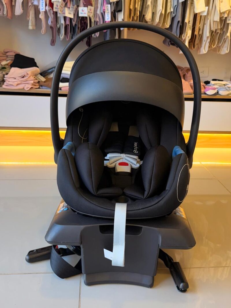 Silla para Carro y Portabebé Negra Cybex