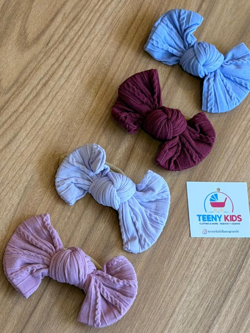 Set Balacas Moño x4