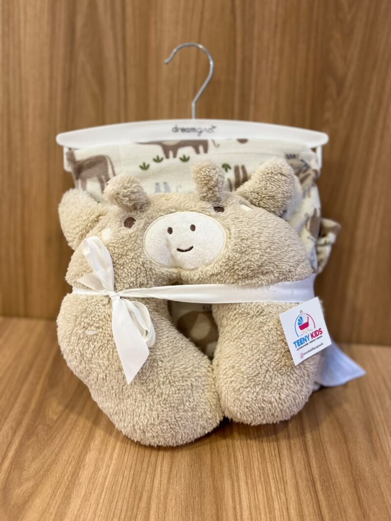 Cobija animales selva + almohada