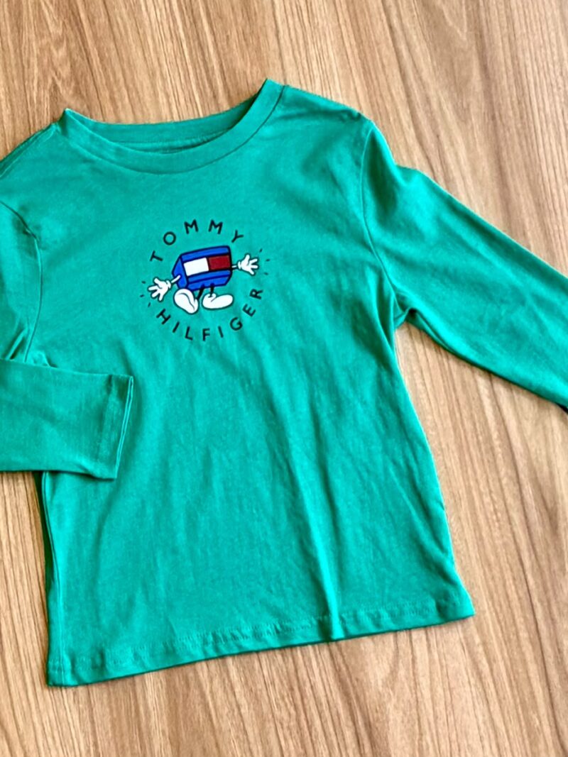 Camibuzo Verde Tommy Hilfiger