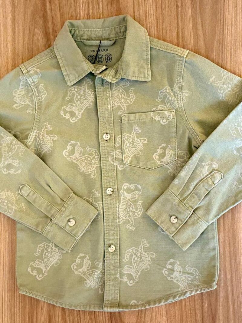 Camisa verde Dinos Primark