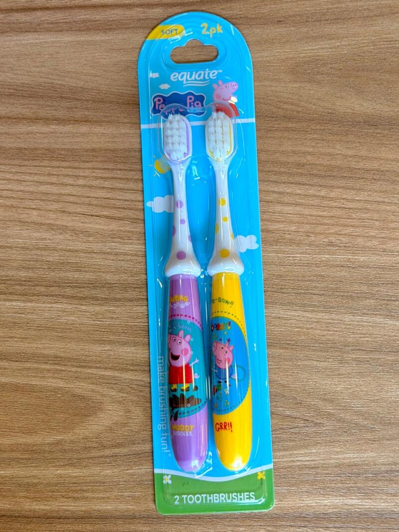 Set x2 Cepillos Peppa Pig