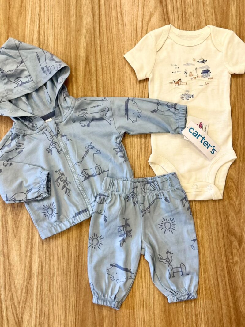 Conjunto CARTERS animales de la granja