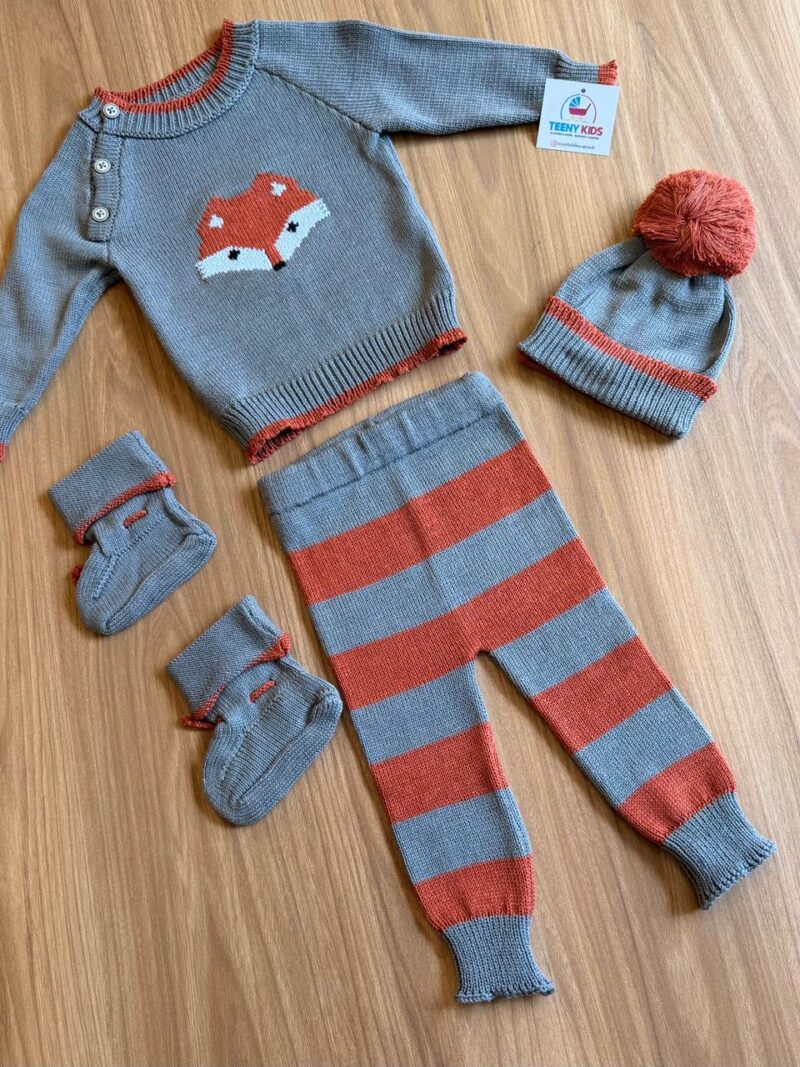 Conjunto Tejido Zorrito