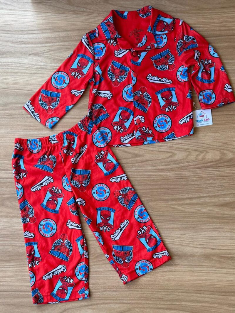 Pijama Spider-Man Roja