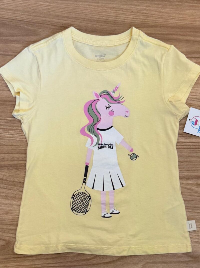 Camisa Amarilla Unicornio