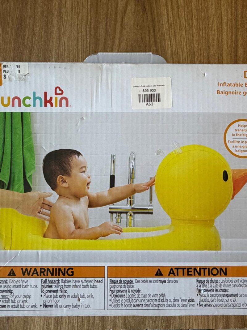 Bañera Inflable Pato