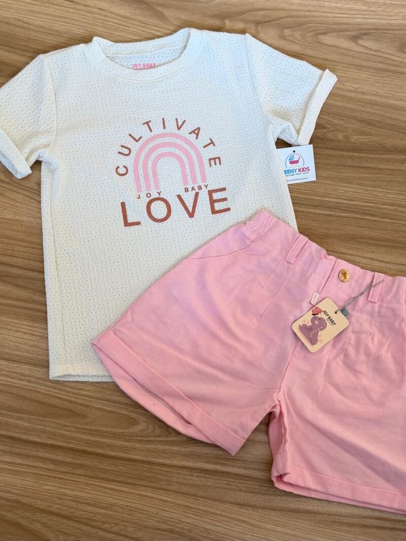 Conjunto Arcoíris Camisa y Shorts