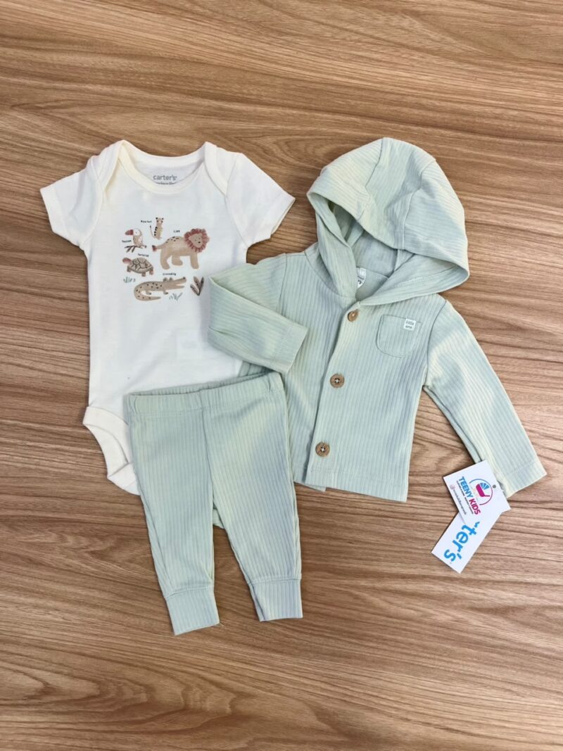 Conjunto x3 animales Carters