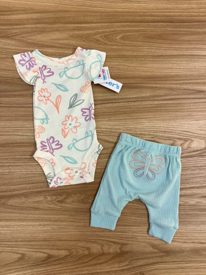 Conjunto mariposa Carters