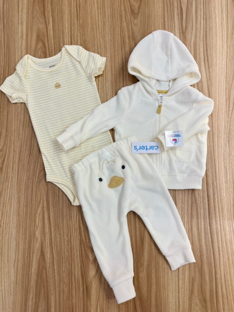 Conjunto x3 patico Carters