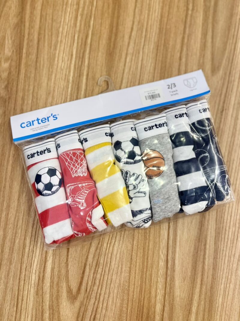Sets x7 Boxers variados Carters
