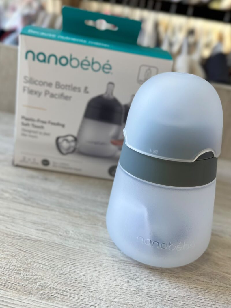 Tetero silicona  9 onz nanoobebe + CHUPA