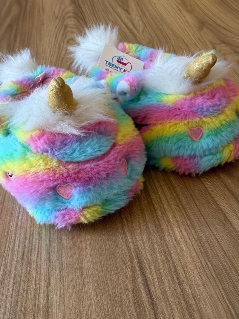 Babuchas Colores Unicornio