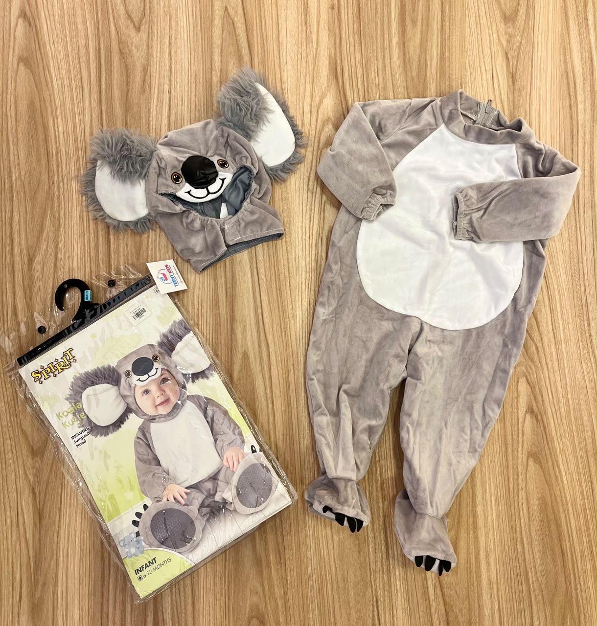 Disfraz koala niño spirit