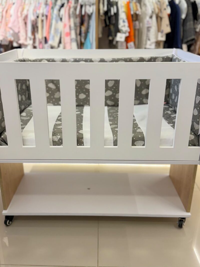 Cuna colecho madera blanca MOBILIARIO BEBÉ
