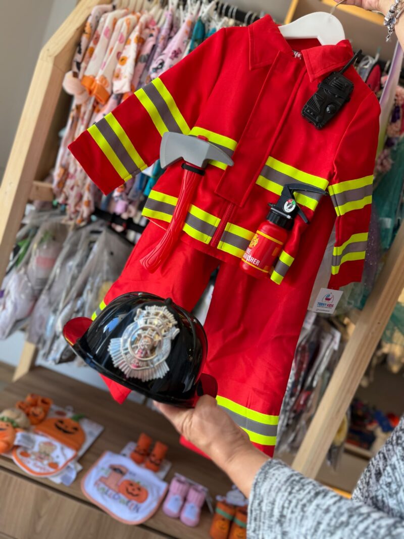 Disfraz bombero con accesorios I WANT TO BE